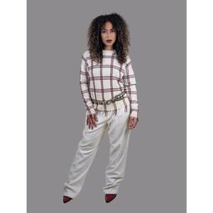 1990's Ralph Lauren wide pinstripe trousers